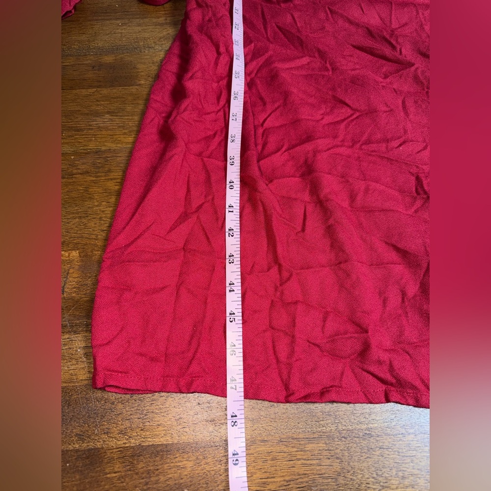 Flax Midi Rayon Dress - Picture 6 of 6
